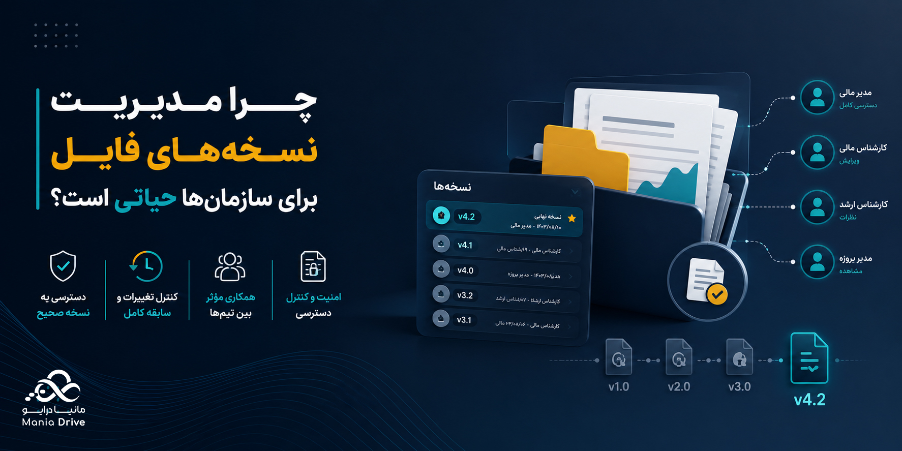 مدیریت نسخه‌های فایل